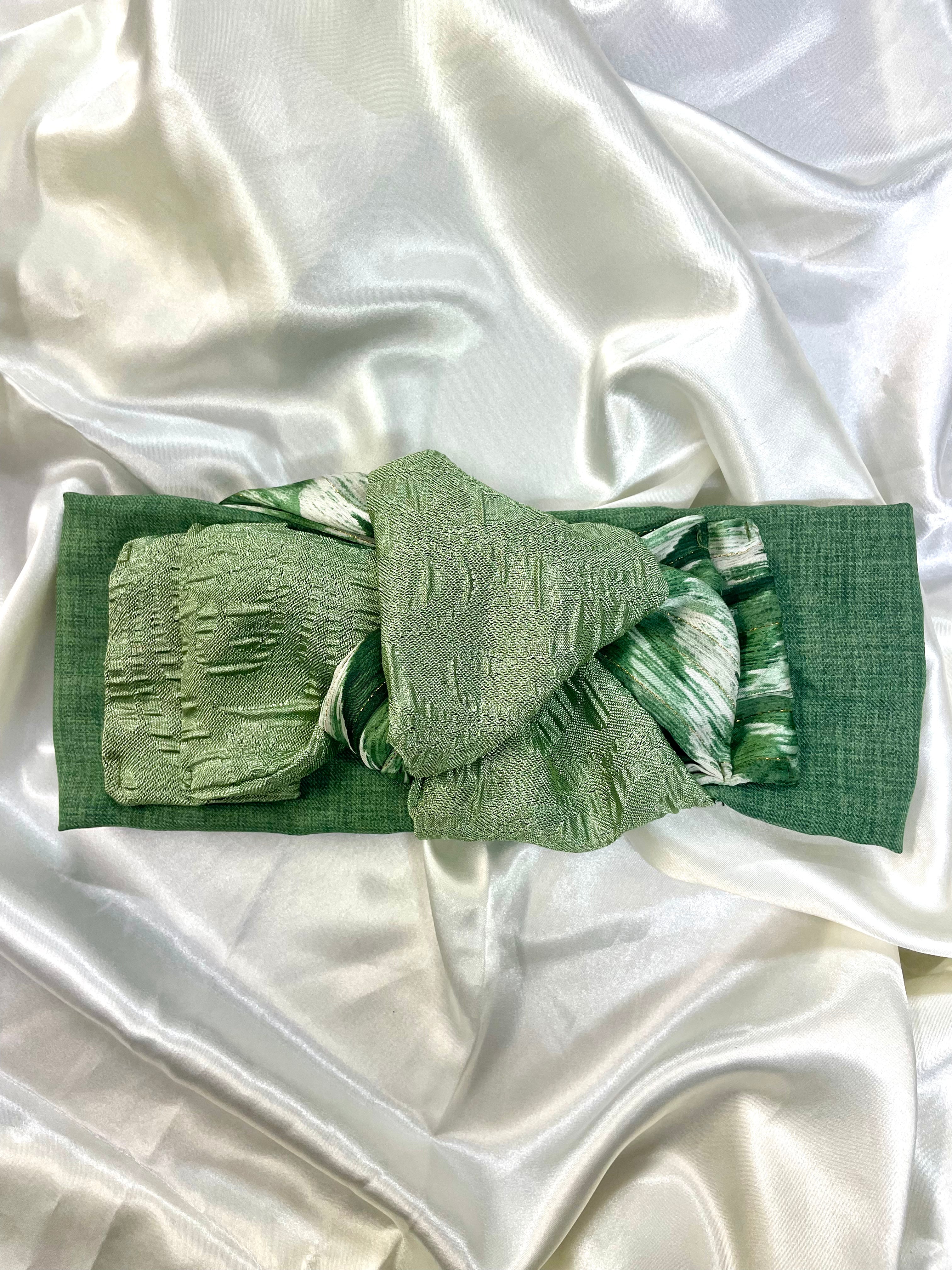 סרט סקוץ' קשור משולב אלגנט ירוק I1 (7748947673264)