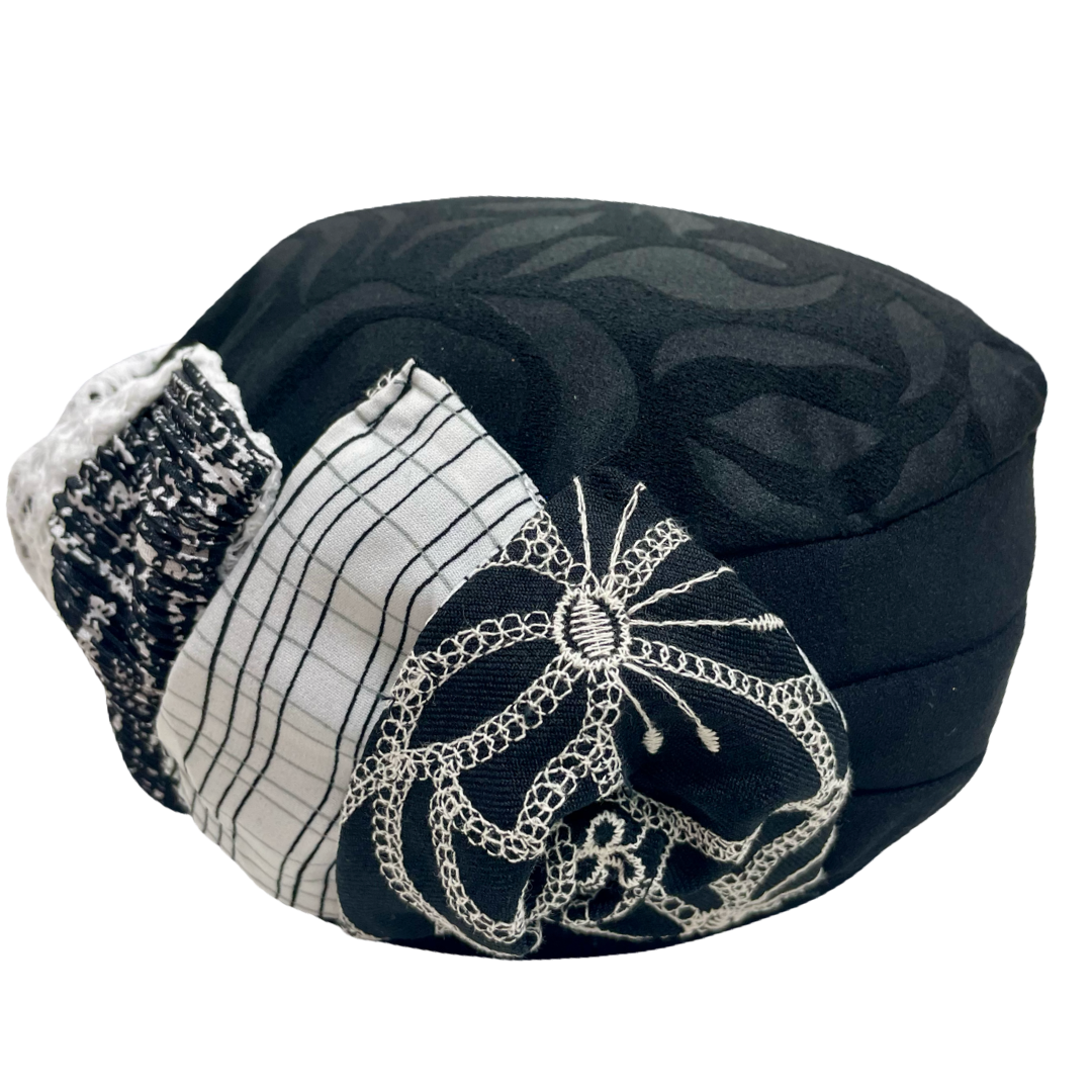 ⁨⁨ברט קלאסי טוויסט שחור לבן (7903260278960)