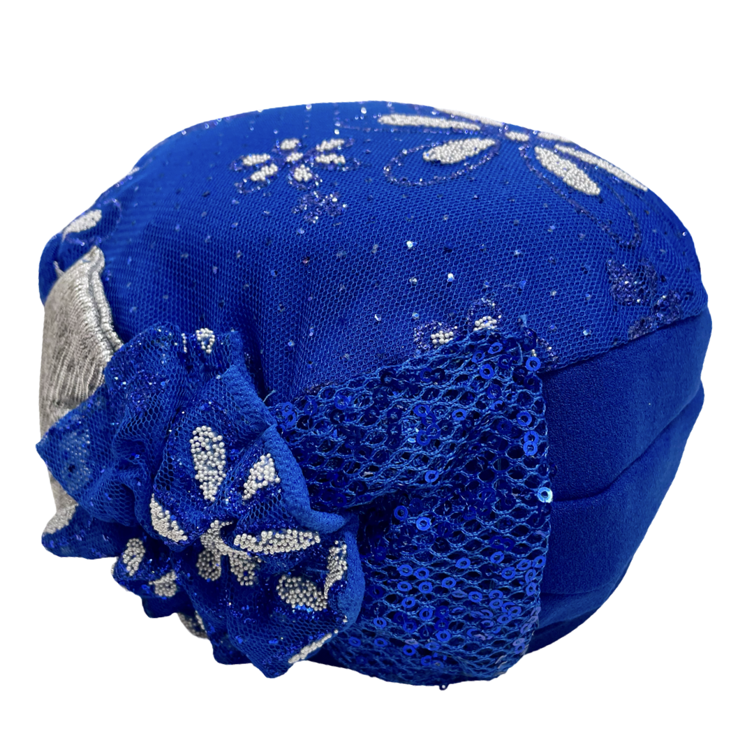 ⁨⁨ברט קלאסי עלי כותרת כחול רויאל (7903260541104)