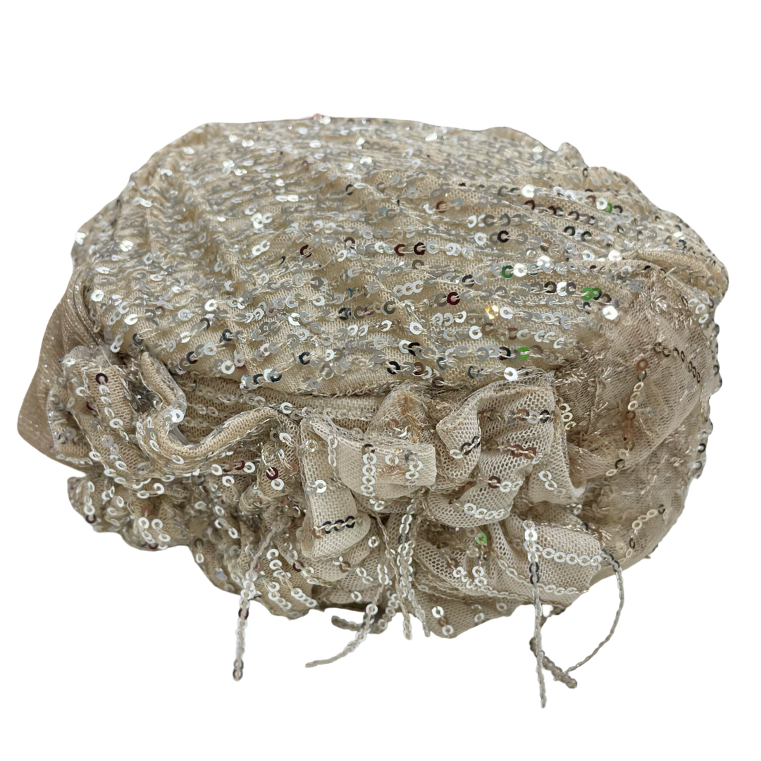 ⁨⁨⁨⁨⁨⁨⁨⁨⁨⁨⁨⁨⁨⁨⁨ברט מכווץ פרחים פייטים שמפניה (7903264178352)