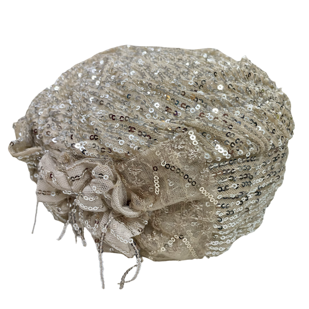 ⁨⁨⁨⁨⁨⁨⁨⁨⁨⁨⁨⁨⁨⁨⁨ברט מכווץ פרחים פייטים שמפניה (7903264178352)