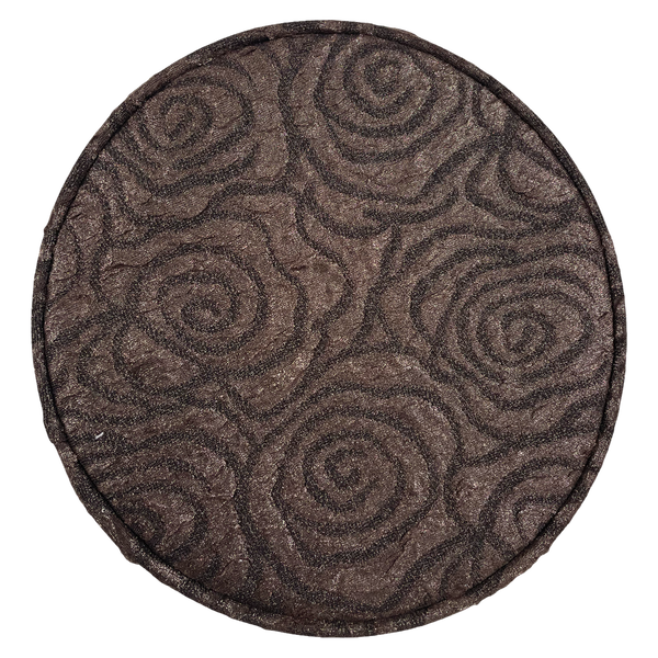 ⁨⁨⁨⁨ כובע שיק קומפורט פרחים מבריקים ברונזה ⁩⁩⁩⁩