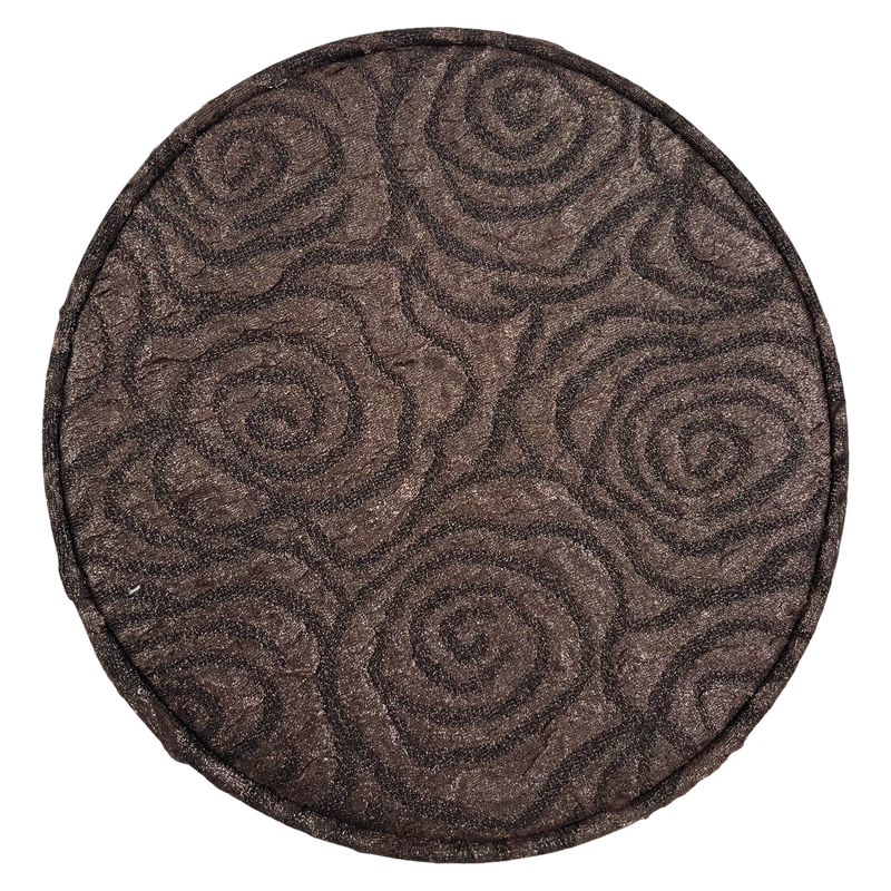 ⁨⁨⁨⁨ כובע שיק קומפורט פרחים מבריקים ברונזה ⁩⁩⁩⁩