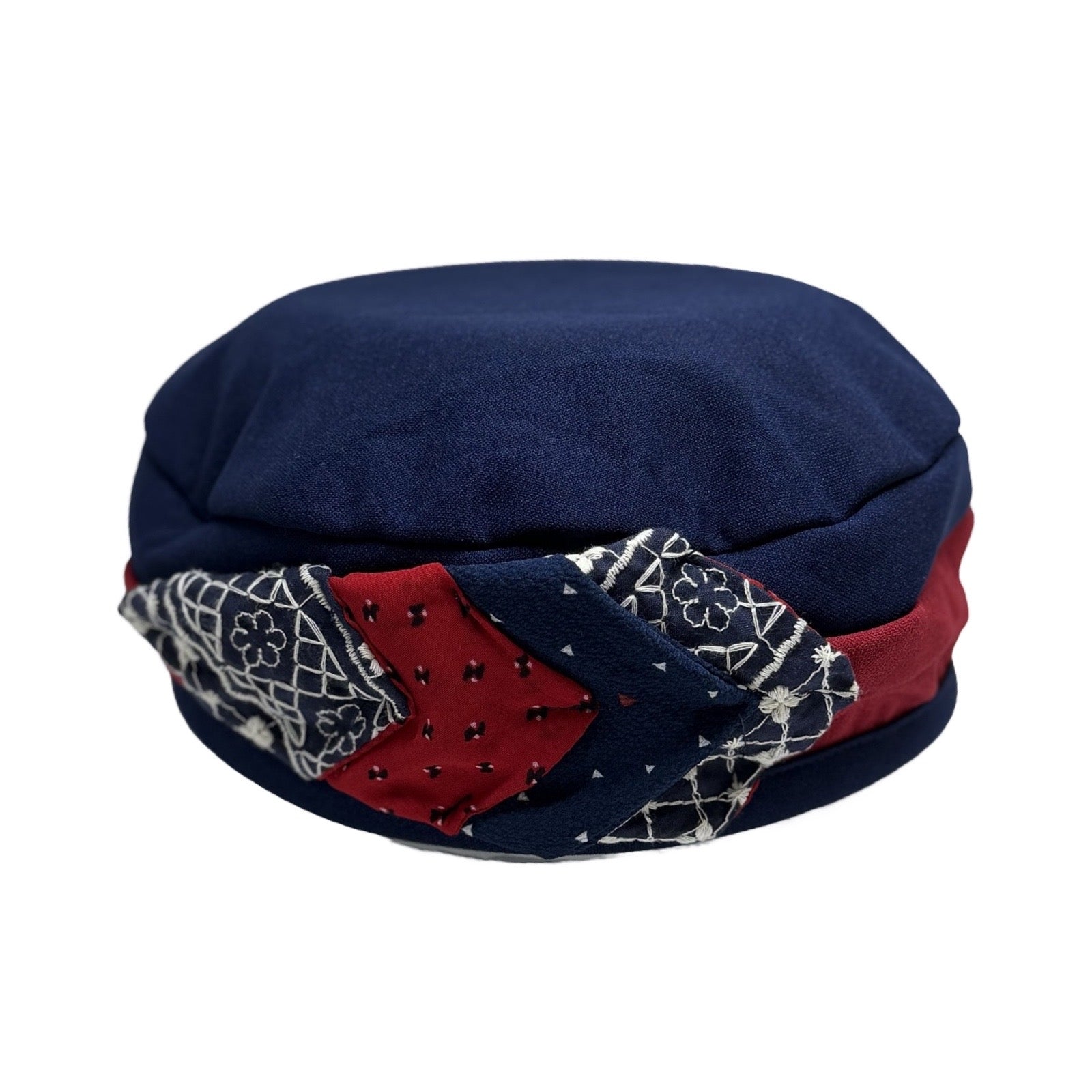 ברט קלאסי נוצה כחול אדום