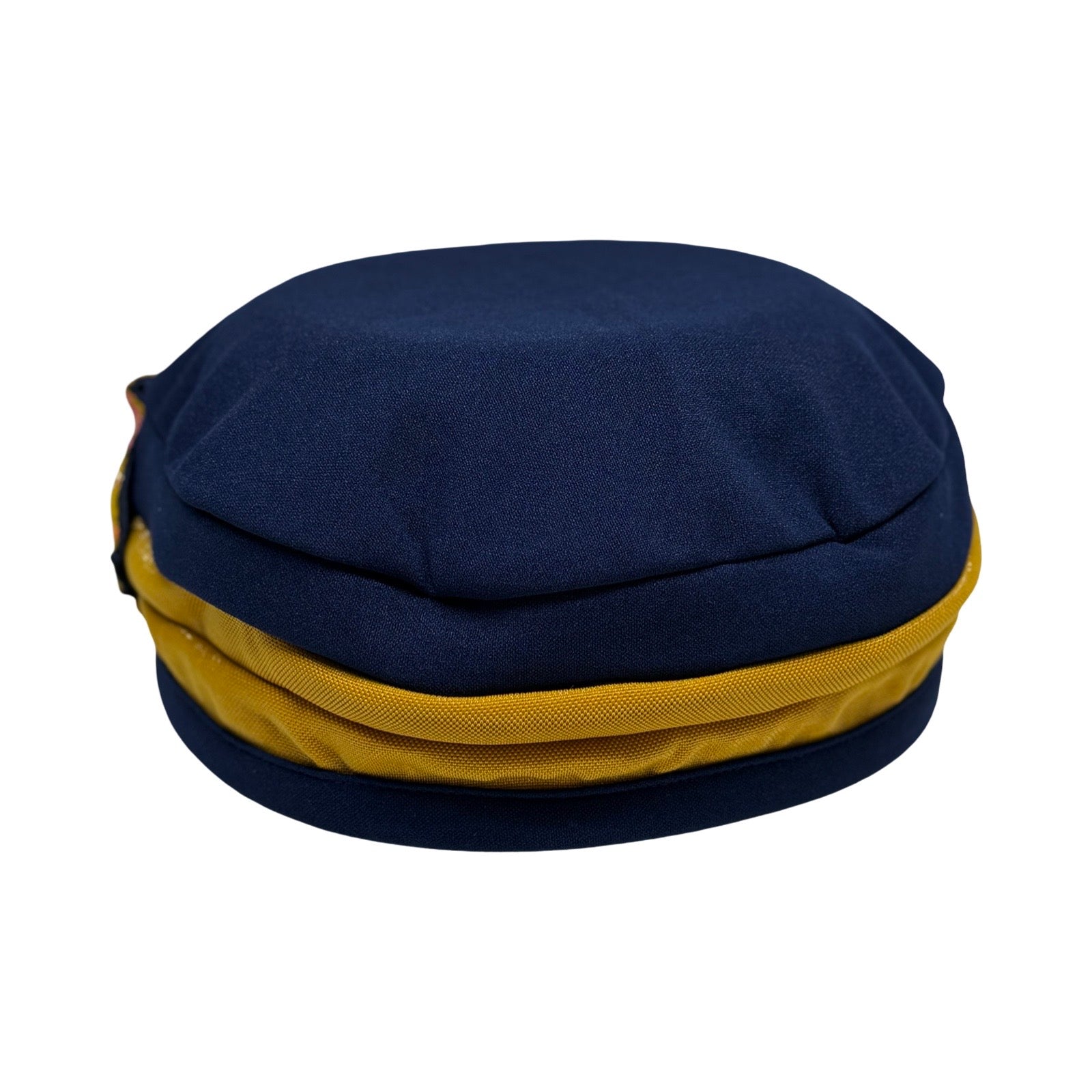 ברט קלאסי נוצה כחול חרדל