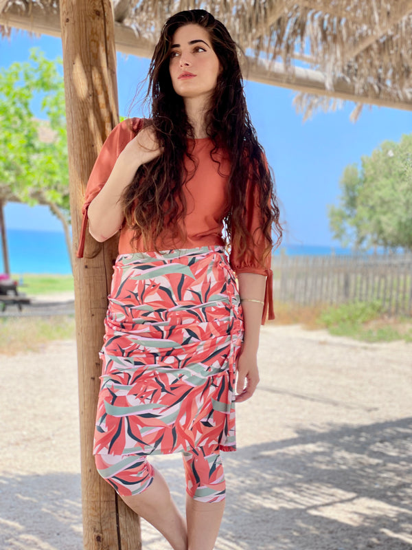 ⁨⁨⁨⁨⁨⁨⁨⁨⁨⁨⁨⁨⁨⁨⁨סט בגד ים לגונה חולצה+חצאית טייץ טרופי כתום ⁩⁩⁩⁩⁩⁩⁩⁩⁩⁩⁩⁩⁩⁩⁩ (7338800873648)
