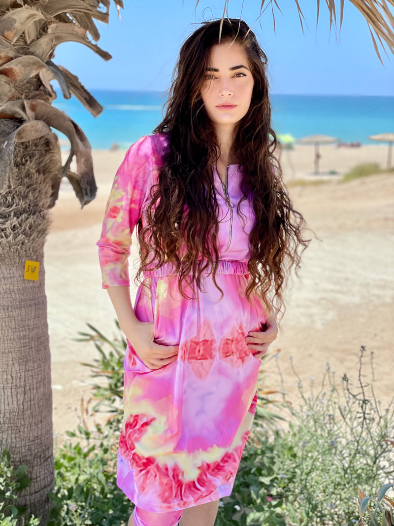 ⁨⁨⁨⁨⁨⁨⁨סט בגד ים שמלה+טייץ ריזורט טאיידיי⁩⁩⁩⁩⁩⁩⁩ (7117956808880)