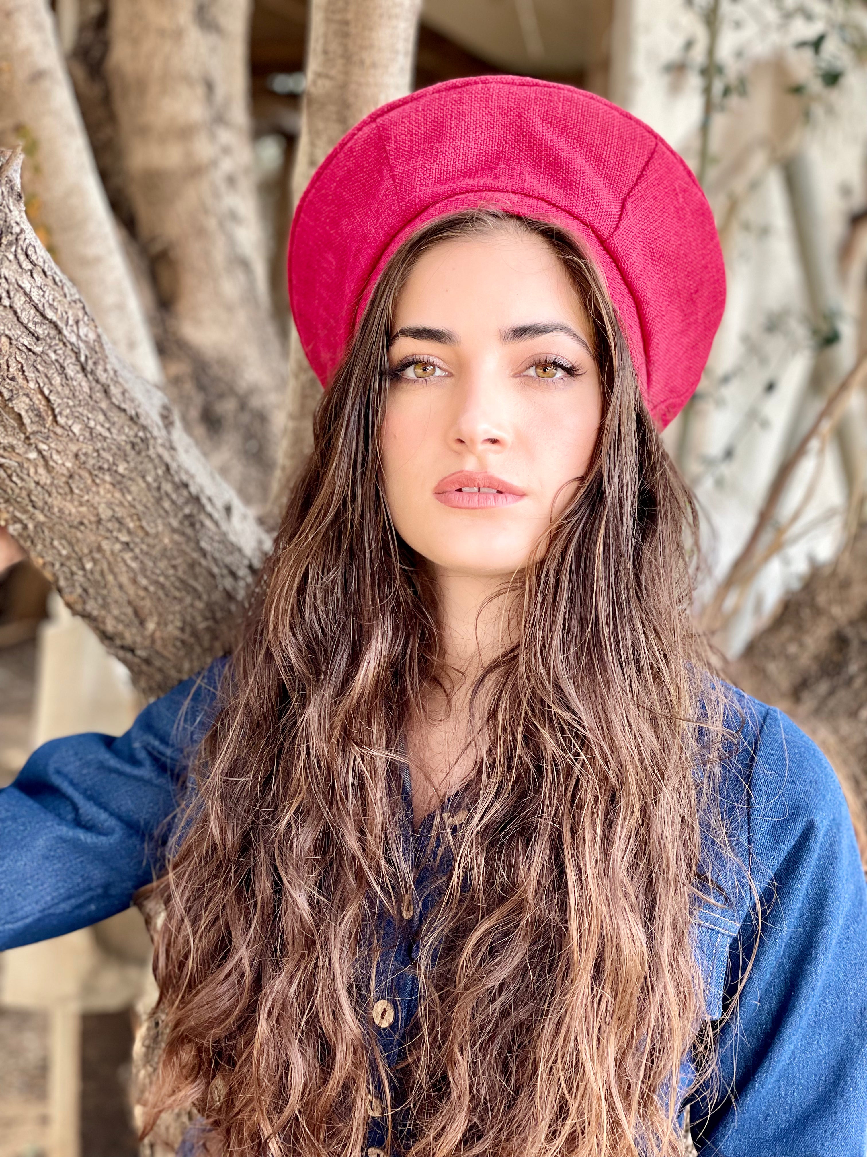 ⁨⁨⁨⁨⁨⁨⁨⁨⁨⁨⁨⁨⁨⁨כובע שיק בורדו⁩⁩⁩⁩⁩⁩⁩⁩⁩⁩⁩⁩⁩⁩ (7253441085616)